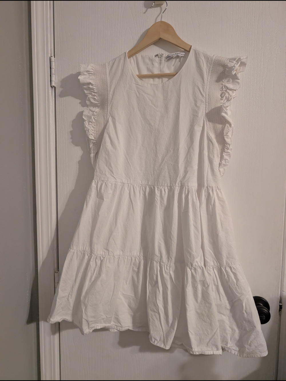 English Factory White Lightweight Blouse